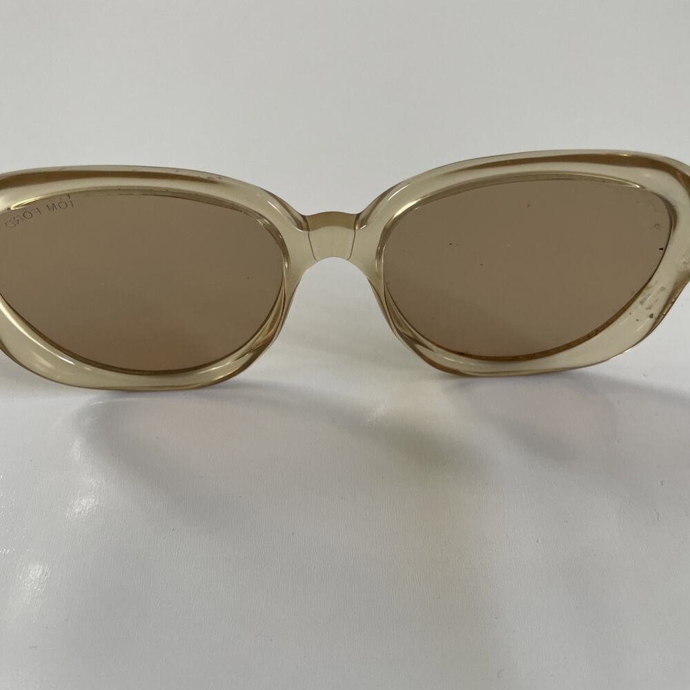 TOM FORD Sunglasses Chase TF68 52 16 135 Sunglasses Woman Transparent 2007 Read - Picture 9 of 12